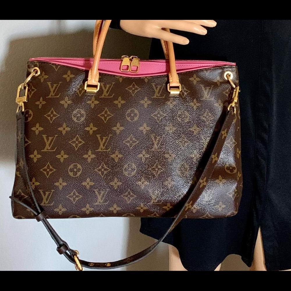 Louis Vuitton Pallas MM … FIZZY PINK